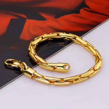 jewerly 18k GP 5m Long box pulseras mujer women braceletSMTPB 86 ELY