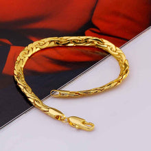 jewerly 18k GP 6m sideways mlp pulseras mujer women braceletSMTPB 89 ELY