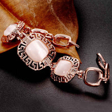 jewerly 18k GP The circle ellipse button pulseras mujer women braceletSMTPB 74 ELY