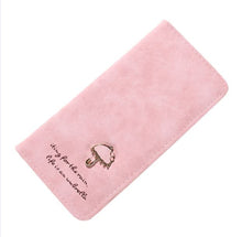 Sweet Umbrella Ladies Wallet Long Purse 12 Cards Holder Protector 7 Colors Wallets Purses 1STL ELY