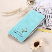 Sweet Umbrella Ladies Wallet Long Purse 12 Cards Holder Protector 7 Colors Wallets Purses 1STL ELY