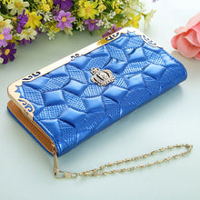 Women Wallet Phone Purse Wallets Shinny Lady Long PU Purses Po Slot 1STL ELY