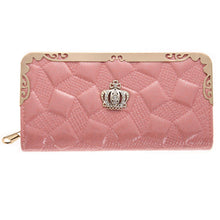 Women Wallet Phone Purse Wallets Shinny Lady Long PU Purses Po Slot 1STL ELY