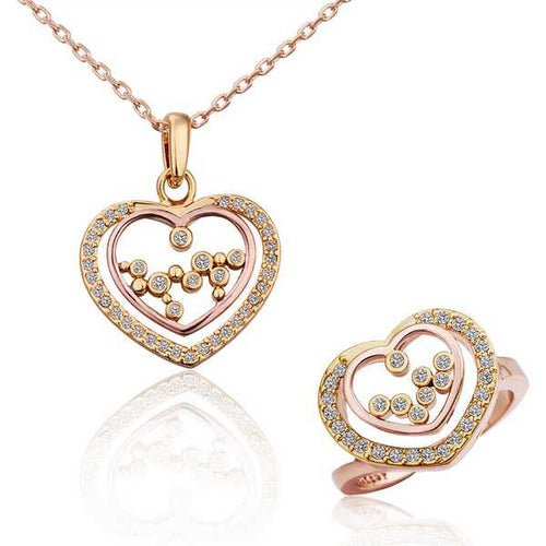 Austrian Crystal jewelry set charms SMTPS261 ELY