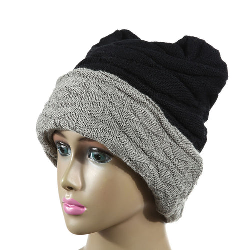 Beanies Hat For Man And Women Knit Gorro Hip-Hop Cap 4 Color Warm Bonnet Hats 1STL ELY