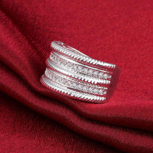 925 Silver stamp jewelry men rings the lord of rings silver plated ring 659 ELY