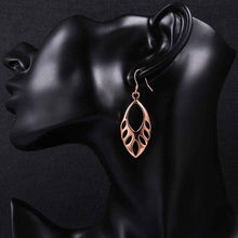 Jewelry Hollow drop water earrings 18k GP Zircon earing brincosSKGE 33 ELY