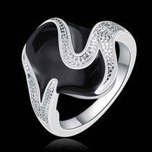silver plated stamp Lotus rings the lord of rings silver plated ring 667 ELY