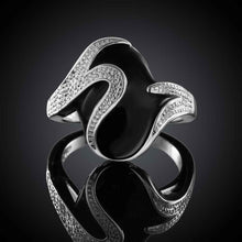 silver plated stamp Lotus rings the lord of rings silver plated ring 667 ELY