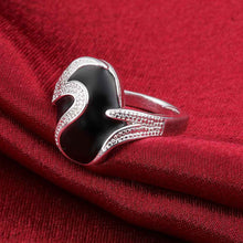 silver plated stamp Lotus rings the lord of rings silver plated ring 667 ELY