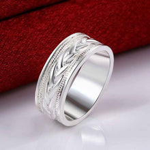 silver plated stamp casual rings the lord of rings silver plated ring 65 ELY