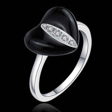 silver plated stamp love buttons rings the lord of rings silver plated ring 663 ELY