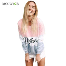 Casual Letters Printed Hoodies Sweatshirt Women Long Sleeve Hoodie Tee Tops Pink Pullover Jumper Sweatshirt Women Top ELY