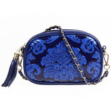 Chinese Style Women Handbag Cross Body Messenger PU Leather Bags 1STL ELY