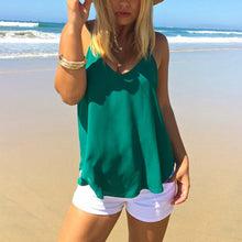 European Style Chiffon Backless Crop Top Camis Sleeveless Tank Top Spaghtti Strap Crop Top Blouse Blusa Cropped ELY