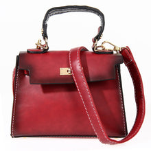 Women Vintage PU Leather Crossbody Bag Lady Retro Messenger Bags Small Handbag ELY