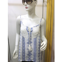 Sling Printing Network Chest Top Chiffon Camis 1STL ELY