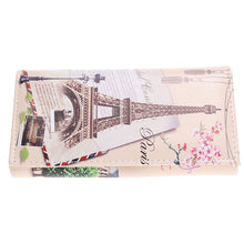 Purse Long Leather Printing Women Wallets Varies Patterns Graffiti Embossed Wallet Vintage PU Holder Wallet Women ELY