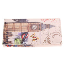 Purse Long Leather Printing Women Wallets Varies Patterns Graffiti Embossed Wallet Vintage PU Holder Wallet Women ELY
