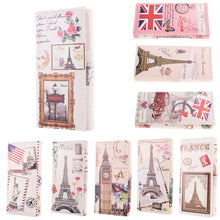 Purse Long Leather Printing Women Wallets Varies Patterns Graffiti Embossed Wallet Vintage PU Holder Wallet Women ELY