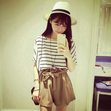 Women Lady Sexy Shorts Casual Bow Shorts High Waist Short Beach 1STL ELY
