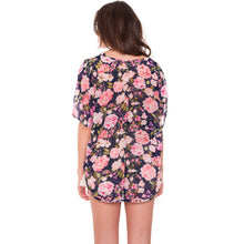 Women Kimono Cardigan Floral Print Blouse Kimono Casual Blouse Blusas Tops Femininas Chiffon 1STL ELY