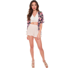 Women Kimono Cardigan Floral Print Blouse Kimono Casual Blouse Blusas Tops Femininas Chiffon 1STL ELY