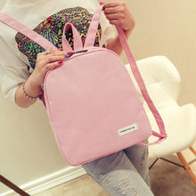 Casual Preppy Style Canvas Backpack Girls Student Cute Backpack Women Rucksack School Bags for Teenagers Mochila ELY