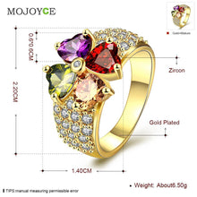 Elegant Flower Ring Nickle Free Antiallergic Jewelry ELY