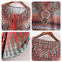 Chiffon Blouse Loose Kimono Women Tops Geometric Print Women Blouse Blusa Feminino Shirt Women 1STL ELY