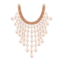 Strong Chain Necklace Luxury Jewelry Pearl Tassel Necklace 1STL ELY