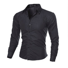Mens Slim Fit Shirt Casual Long Sleeve Dress Shirts fanzhuan mens dress shirt shirts for men ELY