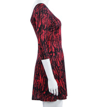 Women Dress Printing Sexy Halter Waist Sleeve Mini Dress Size M-XL 2 Colors ELY