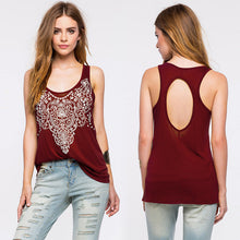 T-Shirts Totem Printed Vest Sexy Women Style Casual Style Tees Femme Clothing Tank Tops Cotton ELY