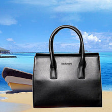 Women Messenger Bag PU Leather Black Red Wine Handbag Multifunctional Cross Body Bag 270*110*220mm ELY