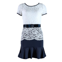 Women's Dresses Sexy Lace Top Stitching Fishtail Dress 1STL ELY