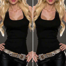 Womens Tank top Lace Tops Crochet Back Hollow-out Vest Camis Sleeveless Crochet Slim Women t Shirt 1STL ELY