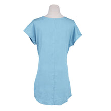 style Loose Short Sleeve Women Denim Jeans Dress O Neck Washed Beaded Elegant Evening Party Lady Dresses ELY