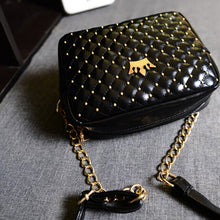 Women Bag Women Messenger Bag Rivet Chain PU Leather Crossbody Shoulder Bag Ladies Tote Bag bolsa feminina 3 Color ELY