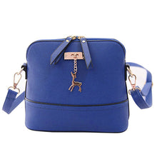 Women's Messenger Bags Vintage Small Shell PU Leather Handbag Famous Brand Casual Bag ELY