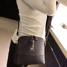 Women's Messenger Bags Vintage Small Shell PU Leather Handbag Famous Brand Casual Bag ELY