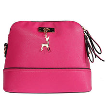 Women's Messenger Bags Vintage Small Shell PU Leather Handbag Famous Brand Casual Bag ELY