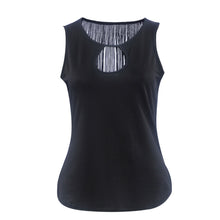 Women's T-Shirt Clothes Sleeveless V-neck Black Short Bottoming Tops Europe Style Slim Tee T-shirts 1STL ELY