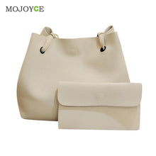 2PCS Fasion Women Leather Handbags Shoulder Women Bag Satchel Tote Bags Handbags Women Famous Brands sac a main Bolsa Feminina ELY
