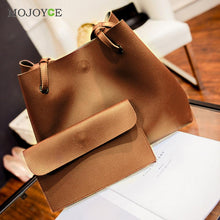 2PCS Fasion Women Leather Handbags Shoulder Women Bag Satchel Tote Bags Handbags Women Famous Brands sac a main Bolsa Feminina ELY
