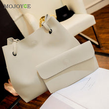 2PCS Fasion Women Leather Handbags Shoulder Women Bag Satchel Tote Bags Handbags Women Famous Brands sac a main Bolsa Feminina ELY