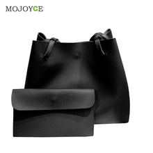 2PCS Fasion Women Leather Handbags Shoulder Women Bag Satchel Tote Bags Handbags Women Famous Brands sac a main Bolsa Feminina ELY