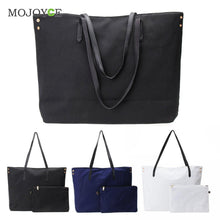 2Pcs Canvas Bag Retro Shoulder Bag Women Handbag Tote Clutch Bags Handbags Women Famous Brand Small bolsa feminina ELY