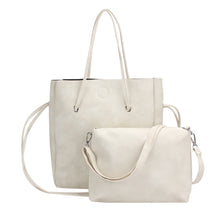 2Pcs Women Leather Handbag Crossbody Bag Tote Large Capacity Famous Brand Designer Handbag Composite Bag ELY