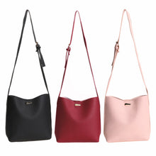 2pcs European Women PU Leather Bag Barrel Shoulder Bag Women Leather Handbag Tote Retro Women Bag Bolsa Feminina Bolso Mujer ELY